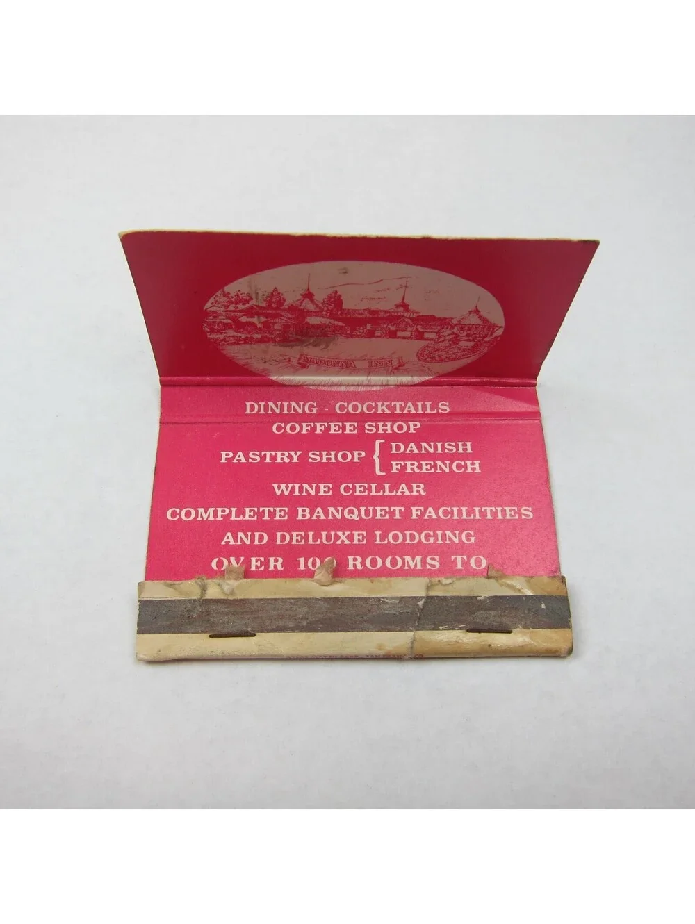 4 Matchbook Covers Pacific IBM Credit Union Hals Music Center Madonna Inn CA
